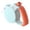 Orange - 15.5x12.5cm, variant on Dog Retractable Leash 16ft/5m Nylon Tape Walking Lead 360° Swivel Anti‑Tangle Safety Rope Hand‑Lock Heavy‑Duty Accessory For Medium Large Dogs Up To 50lb Black