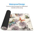 thumbnail image 4 of Bingfone Flying Butterflies-1 Large Gaming Mouse Pad,Extended Desk Mousepad With Stitched Edges,Non-Slip Base,Water Resist Keyboard Pad For Gamer, Office & Home, 29.5 X 16 In, 4 of 9