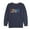 Blue - navy, variant on P.J. Salvage Womens Love Pajama Sweater, Blue, Small