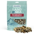 thumbnail image 3 of Icelandic+ Land & Sea: Wild Caught Cod Skin & Freeze-Dried Beef Liver - 2.4oz Bag, Dog Treat & Food Topper, 2 Ingredients, No Preservatives, Natural, 3 of 7