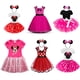 thumbnail image 2 of Disney Casual verano Minnie Mouse niñas vestido niños princesa vestido lunares cumpleaños fiesta vestido niños Cosplay vestido zhangmengya unisex, 2 of 2