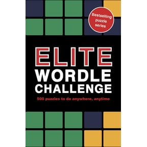 Pre-Owned Elite Wordle Challenge: 500 Puzzles to Do Anywhere, Anytime (Paperback) 183600494X 9781836004943