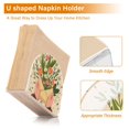 thumbnail image 4 of Bunch Of Flowers Hands Napkin Holder for Table Clear Napkin Stand Paper Holder Acrylic Organizer Dispenser Napkins for Dinner Kitchen Restaurant Room, 4 of 8