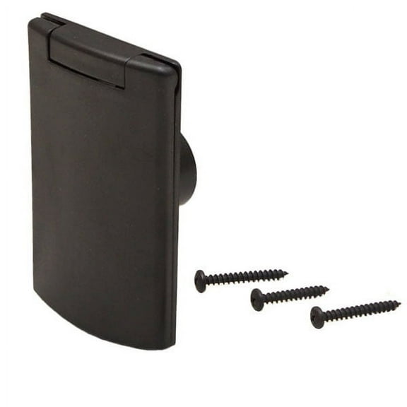 Sea Ray Boats 2154939 Plastiflex 3 1/8 x 5 1/4 Inch Marine Central Vacuum Systems Black Inlet