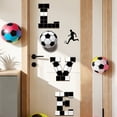 thumbnail image 5 of LOVE Soccer Theme Wall Decal, Football Wall Stickers for Bedroom and Living Room, Sports Home Decor, Soccer Wall Art, 5 of 7
