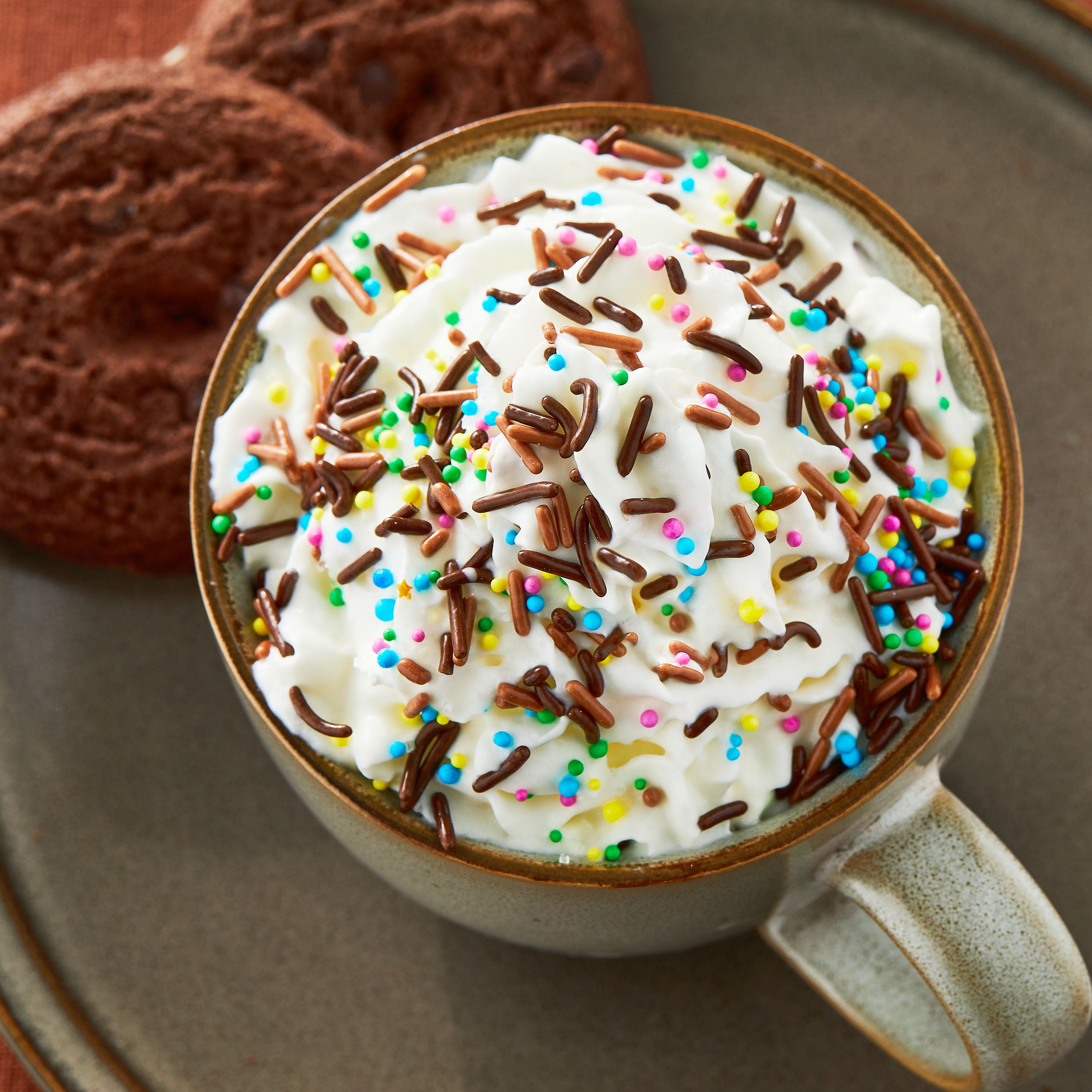 Great Value Double Chocolate Hot Flavored Hot Cocoa Topper Sprinkles, Multicolor, 2.82 oz