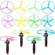 thumbnail image 1 of 12 Pcs Flying Saucer Flying Disc Toy Helicopter Toy Disco Flyers Include 4 String Launchers And 8 Flying Saucer Flying Disc Launcher Flying Toys Littl, 1 of 5