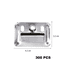 thumbnail image 2 of "300pz Grapas Industriales Para Lambrin Interior Decorativo  Lab.G, Plateado ", 2 of 5