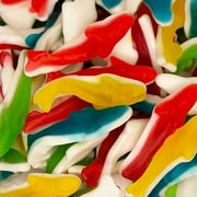 iLike! Assorted Fruit Gummy Sharks Candy, 2 Pound Bag
