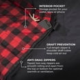thumbnail image 3 of TETON Sports 101R Celsius XXL -18C/0F Saco de dormir; Saco de dormir de 0 grados Ideal para acampar en climas fríos; Negro, cremallera derecha, 3 of 5
