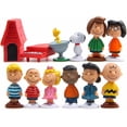 thumbnail image 1 of Juguete de Anime: Figuras de Acción de Peanuts - 12 Piezas, Incluye Snooby, Woodstock,Charlie Brown etc. Decoración y Regalos para Fanáticos de Peanuts (12 Piezas #2), 1 of 3
