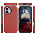 thumbnail image 3 of Entronix Dual-Layer Case for iPhone 16 Plus, Rugged Slim Protective Shockproof Bumper, Red, 3 of 6