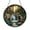 Acrylic 3.5 Inch, variant on Tranquil Forest Waterfall Stained Glass Window Decor, Serene Nature Scene Suncatcher, Woodland Stream Art For Rustic Cabin And Home Styling