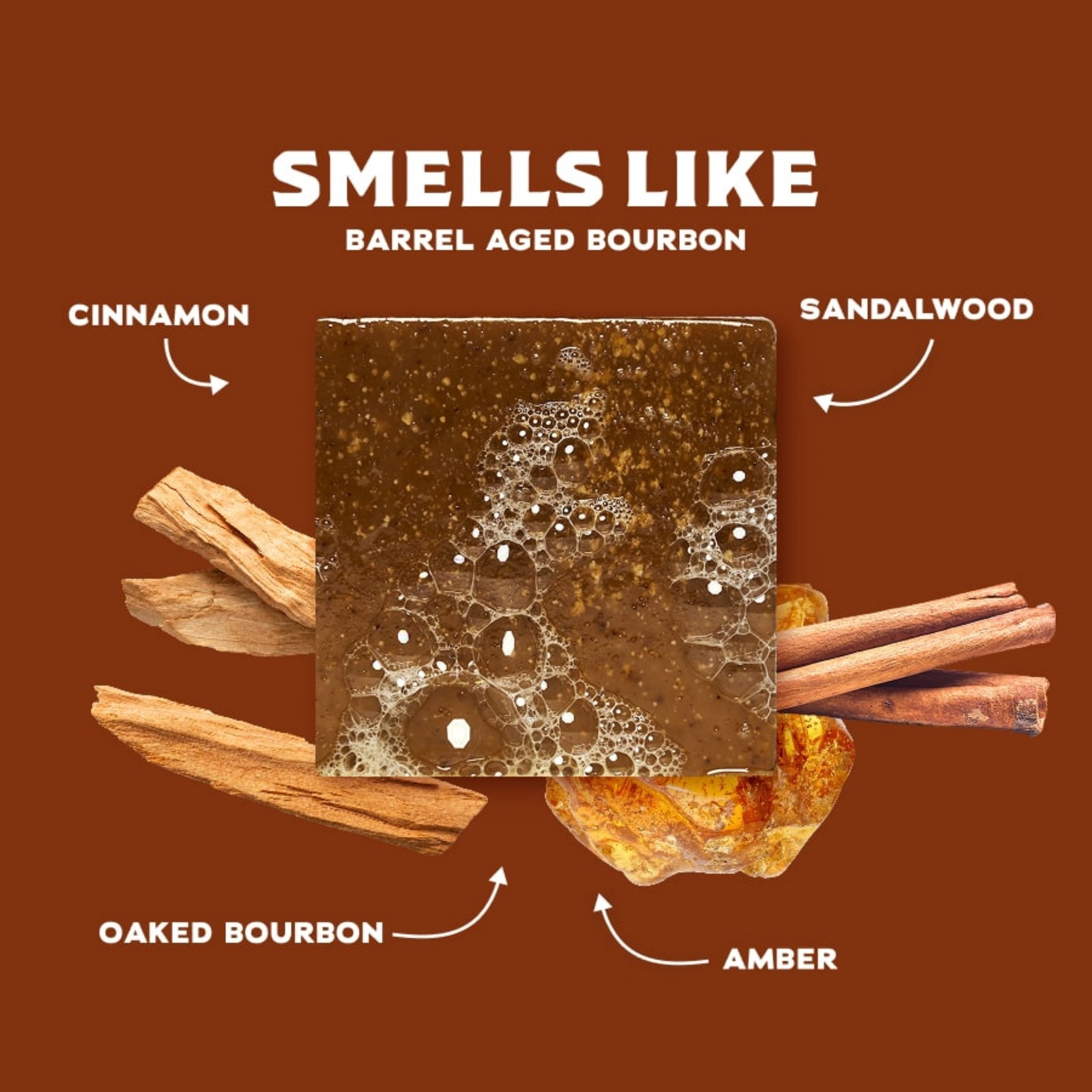 DR. SQUATCH Men's Natural Non-Exfoliating Body Wash - Wood Barrel Bourbon - 14 fl oz