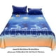 thumbnail image 3 of Juegos de cubrecamas y colchas Juego de cama de seda de hielo de tres piezas Sábanas suaves y transpirables Sábanas y fundas de almohada de seda lujosas Patrones realistas e interesantes Combinación d, 3 of 6