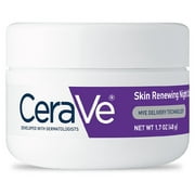 CeraVe Anti-Aging Skin Renewing Night Face Cream with Hyaluronic Acid
