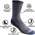 thumbnail image 3 of AmPm Chaussettes de Contrôle de l'Humidité Dri-tech pour Hommes Lot de 6 Longueur Confort, 3 of 3