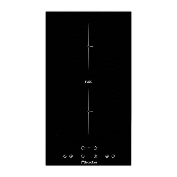 PARRILLA INDUCCIÓN TECNOLAM TIH30.NE DE 30 CM 220V