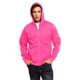 thumbnail image 1 of Sudadera Hoodie Unisex Fiusha con Cierre, Capucha, Cangurera, Calientita, Casual, Abrigo, Chamarra Dahirim Store HDJ1912FSH, 1 of 4