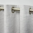 thumbnail image 2 of Exclusive Home Burke 100% Blackout Grommet Top Curtain Panel Pair, 52"x108", Silver, Set of 2, 2 of 7