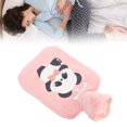 thumbnail image 1 of 1000ml Anti Explosive PVC Plush Hot Water Bag For Muscle Pain & Cramps - Reusable, Leak Proof With Soft Cover Design, 1 of 8