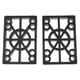 thumbnail image 4 of 2Pcs Skateboard Riser Pad Longboard Rubber Risers Pads & 2Pcs Hard Plastic Skateboard Risers 12mm L, 4 of 5