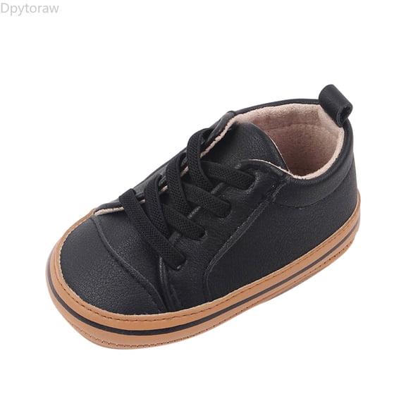 Dpytoraw Spring And Summer Children And Infants Toddler Shoes Boys And Girls Floor Sports Shoes Flat Soles Light And Comfortable Lace Up And Colorblock Baby Non Slip Shoes Size 4