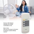 thumbnail image 4 of Ventilador de Pared remoto y control universal remoto de ventilador compacto de energía para la deicina para la oficina, 4 of 7