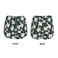 thumbnail image 6 of Goofa Lilies Flowers Printed Women 2 in 1 Running Shorts,Quick Dry Athletic Workout Shorts,High Waisted Athletic Shorts with Liner Pockets-Small, 6 of 9