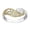 2, variant on Fashion Women 925 Silver Emerald Jewelry Wedding Ring
