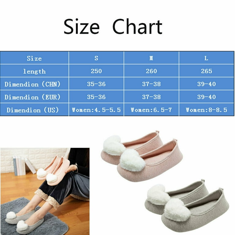 Cozy Waterproof House Slippers Anti-skid Slip-on Shoes Indoor For