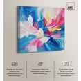 thumbnail image 3 of Art Remedy Colorful Abstracts Canvas, 12" x 12", Gallery Wrapped, Whimsical Whirl, 3 of 7