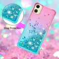 thumbnail image 4 of Funda para Samsung Galaxy A05 Transparente con Brillos Carcasa Protectora Antigolpes con Glitter Brillante, 4 of 5
