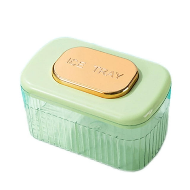 24-Grid Square Ice Cube Tray Box Easy Release Tray Plastic Mold Diy Whisky Iced Ice Maker for Cocktails and Froze Treat