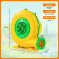thumbnail image 2 of CIPACHO 950W Air Blower Air Pump Fan with Convenient Handle and Ground Stakes, Portable Air Pump for Inflatable Bounce House, Energy Efficient, 2 of 3