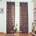 thumbnail image 2 of Panel de Cortina BLESIY surtido sala dormitorio decoración 100x250cm Círculo marrón, 2 of 8
