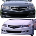 thumbnail image 4 of Ikon Motorsports Compatible with 06-08 Acura TSX OE Front Bumper Lip Paint Alabaster Silver Metallic #NH700M, 4 of 7