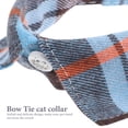 thumbnail image 4 of Collier pour Chat Collier Mignon pour Chaton avec Clochette Collier à Carreaux pour Chat Collier pour Animal de Compagnie Ajustable, 4 of 8