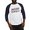 Blue/White, variant on CafePress - Go Nerf Or Go Home Baseball Jersey - Cotton Baseball Jersey, 3/4 Raglan Sleeve Shirt