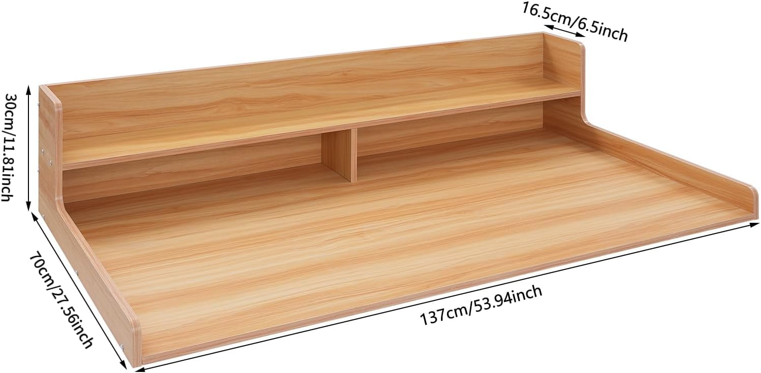 Washer Dryer Countertop, Laundry Machine Countertop with Shelf, Washing Machine Countertop Cover for Laundry Room Bathroom Organization, Extra Laundry Folding Counterspace