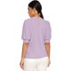 thumbnail image 2 of Blusa Casual de Manga abullonada para Mujer con Abertura en la Espalda Púrpura claro CH Púrpura claro CH Xishao ropa, 2 of 2