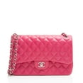 thumbnail image 1 of Pre-Owned Chanel Lambskin Classic Jumbo Double Flap Bag, 1 of 11