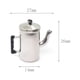 thumbnail image 4 of Casa de Miniatura de Metal Plateado perfecl 1:12 Olla Utensilios de Comedor Cocina, 4 of 8