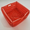 thumbnail image 5 of CasaChic PVC Inflatable Footbath, Outdoor Portable Foldable Water Basin, Lightweight Camping Foot Wash Tub for Beach Pool, Reusable Inflatable Storage Basin, 5 of 6