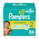 thumbnail image 1 of Pañales Pampers, tamaño 2, 84 unidades, ultrasuaves, 1 of 8