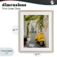 thumbnail image 4 of Stupell Industries Eclectic Vacation Ride Through Alley Birch Framed Print Under Glass, 17 x 21, by Franklyn Gregory, 4 of 8