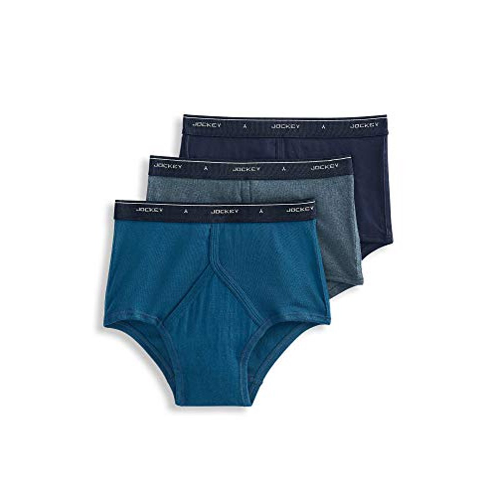Jockey Jockey Men's Underwear Classic Full Rise Brief 3 Pack, True
