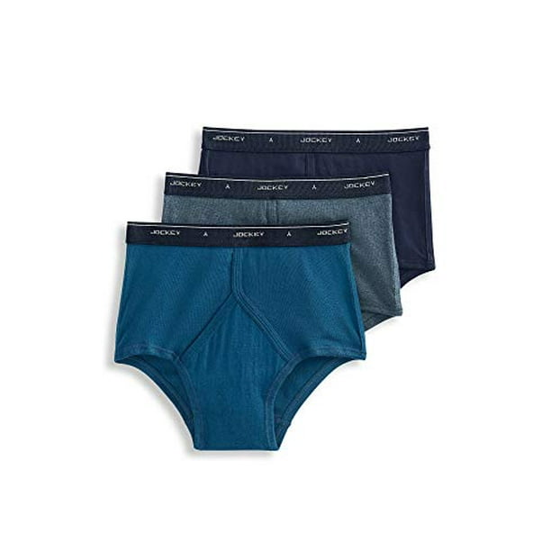 Jockey Jockey Men's Underwear Classic Full Rise Brief 3 Pack, True