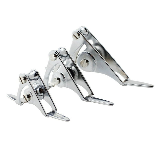 Rouleau de Canne à Pêche Double Poulie en Acier Inoxydable Détachable Bâtons de Poisson Guide Pointe Bateau de Mer Poisson Tacle Extérieur Accessoire d'Eau Salée Grand
