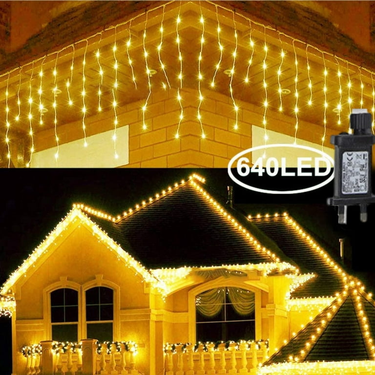 WILLED Christmas Lights for Bedroom Indoor Decorations, 6.6ft LED